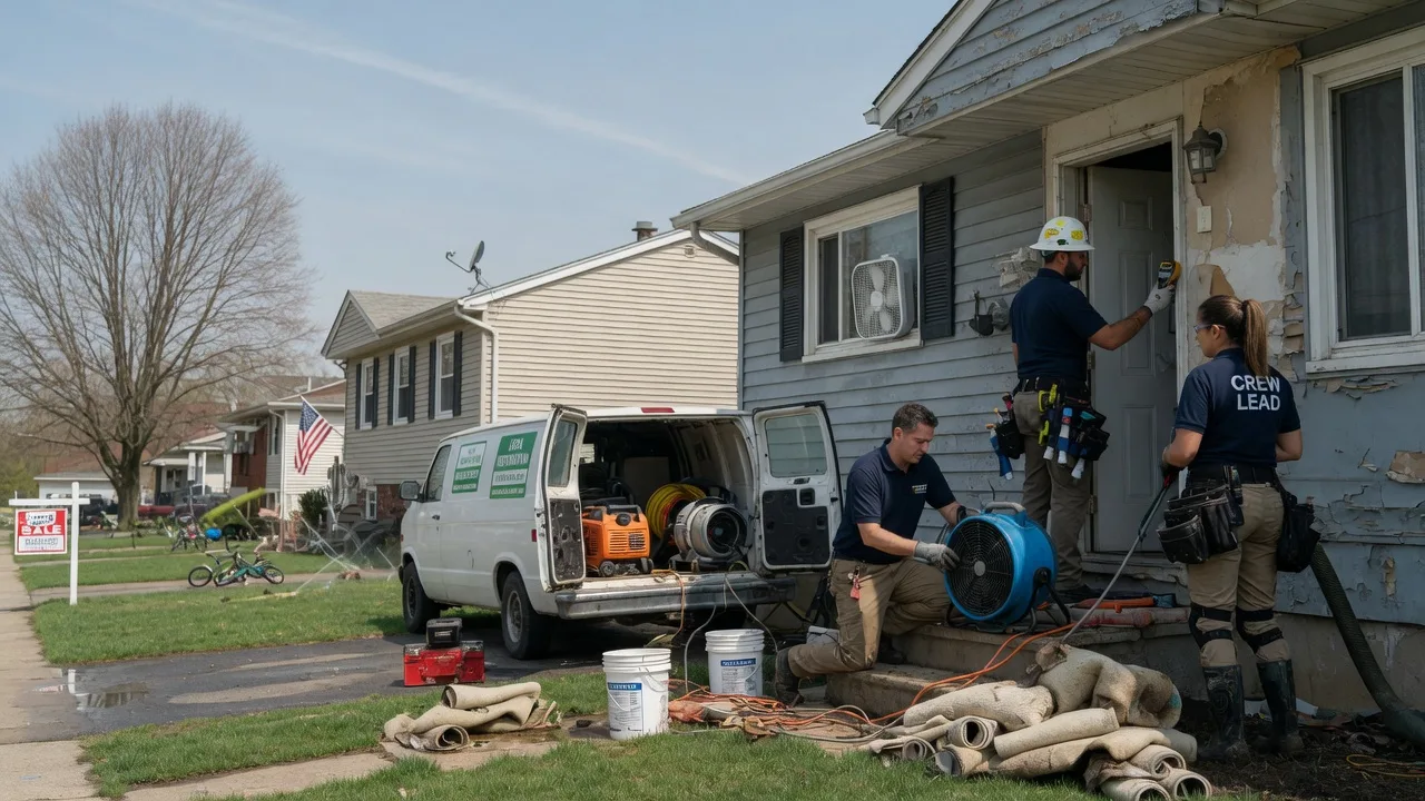 Flood Cleanup in Jefferson, ME near me